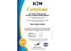 EN ISO 45001:2018 Сертификат